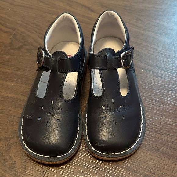 L'Amour Blue Dress Shoes for Kids - Picture 3 of 4